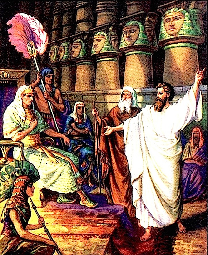 Первая встреча Моисея с фараоном