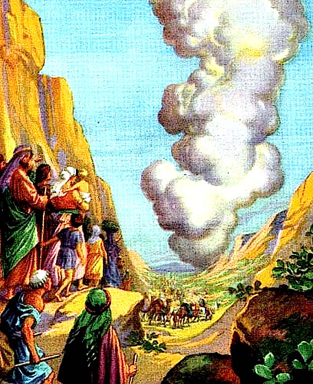 Господь в облачном столпе ведёт Свой народ