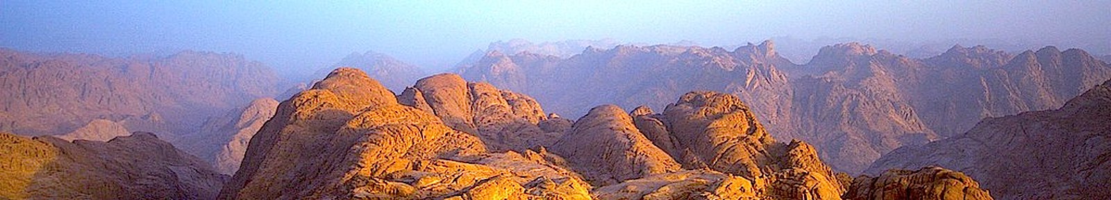 Рассвет на горе Синай